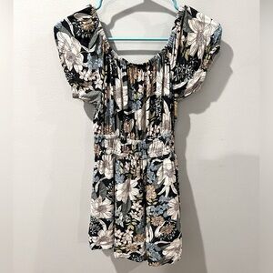 American Eagle Floral Romper
